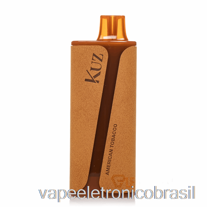 Vape Eletronico Kuz 9000 Tabaco Americano Descartável